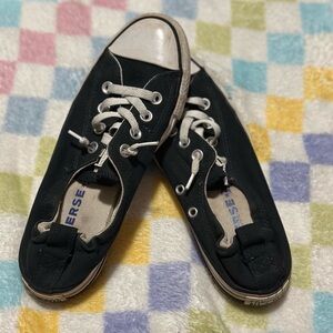 Converse Kids Black and White Sneakers